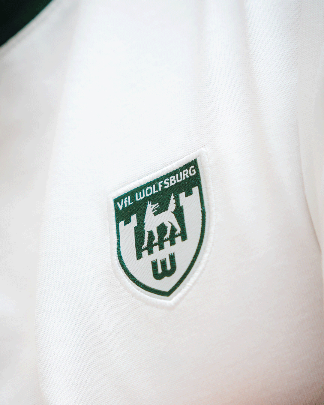 T-Shirt Retro-Wappen offwhite