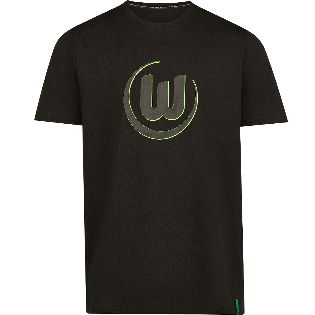 T-Shirt Logo schwarz M     