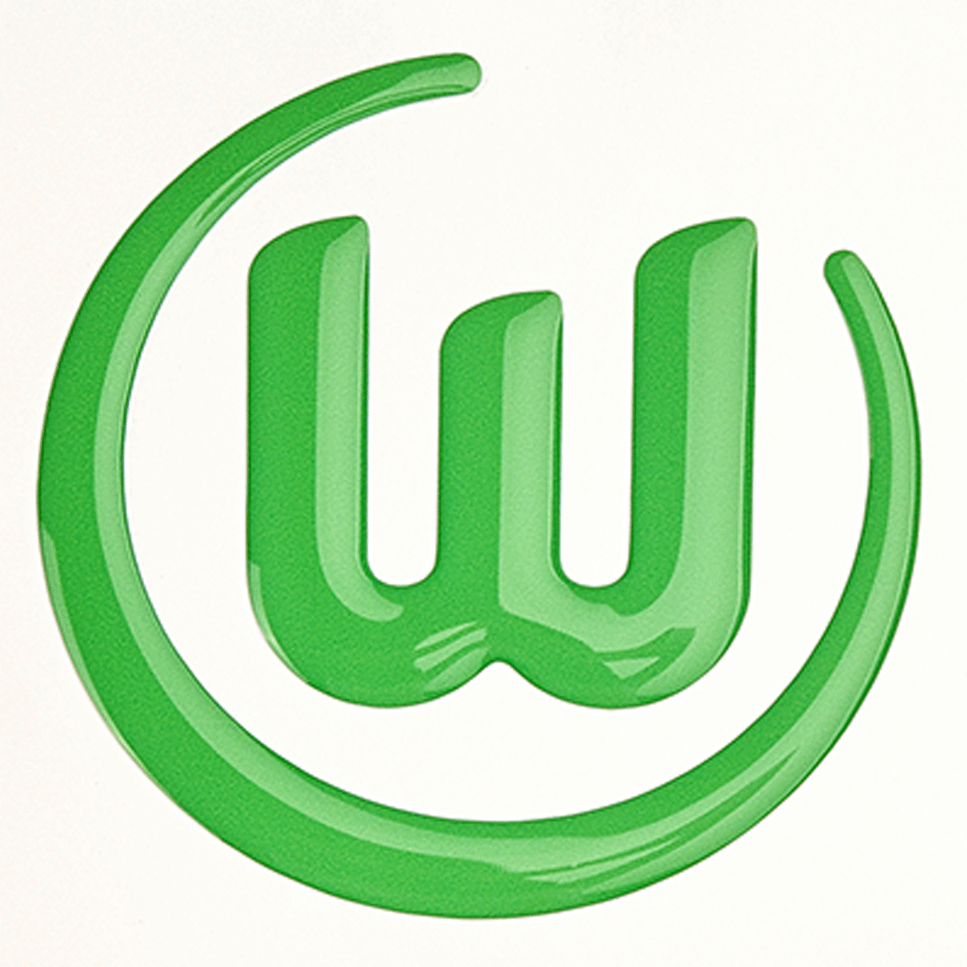 Sticker green 3D logo