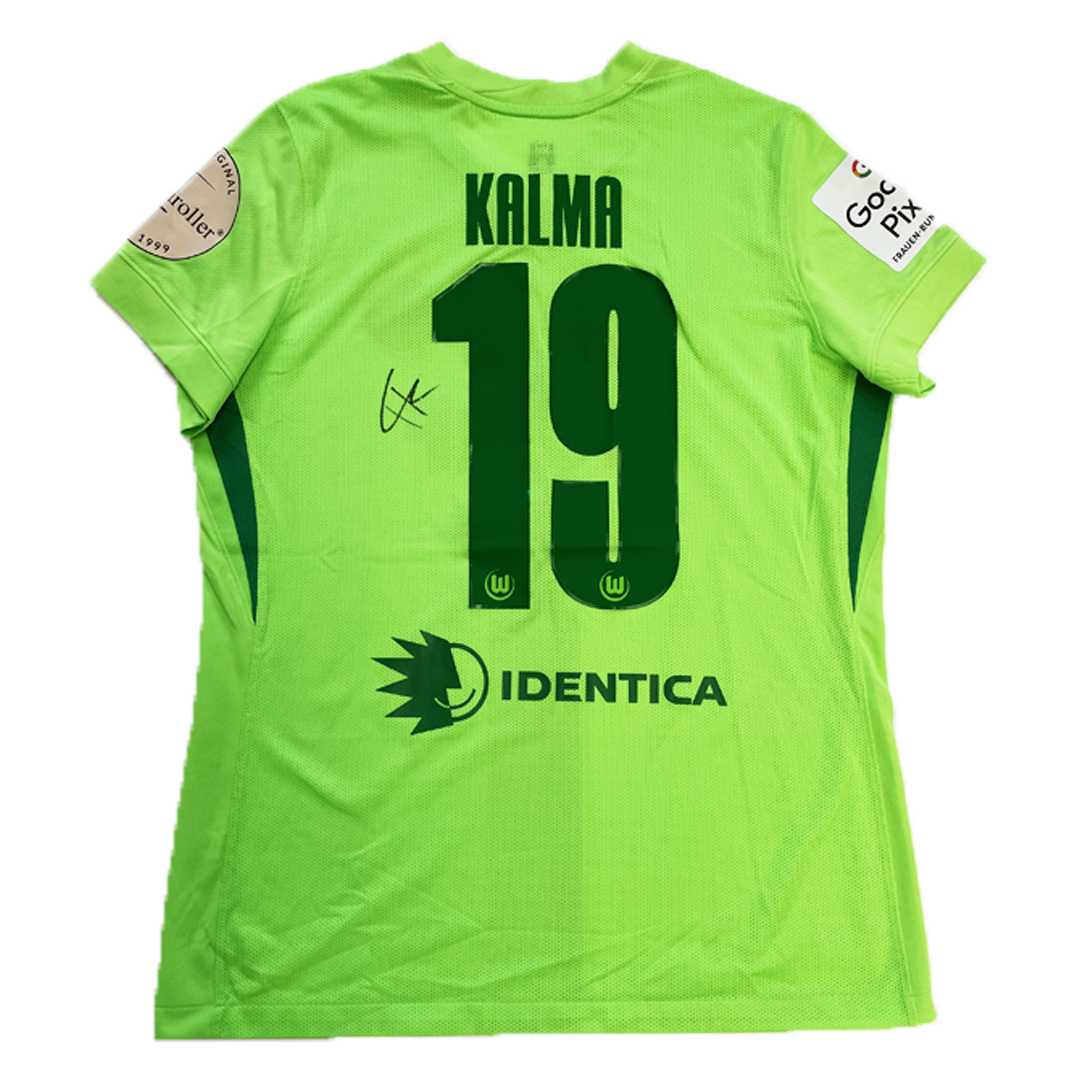 #19 Kalma, sign. Golf Heimtrikot 2024/25, Heimspiel Bremen