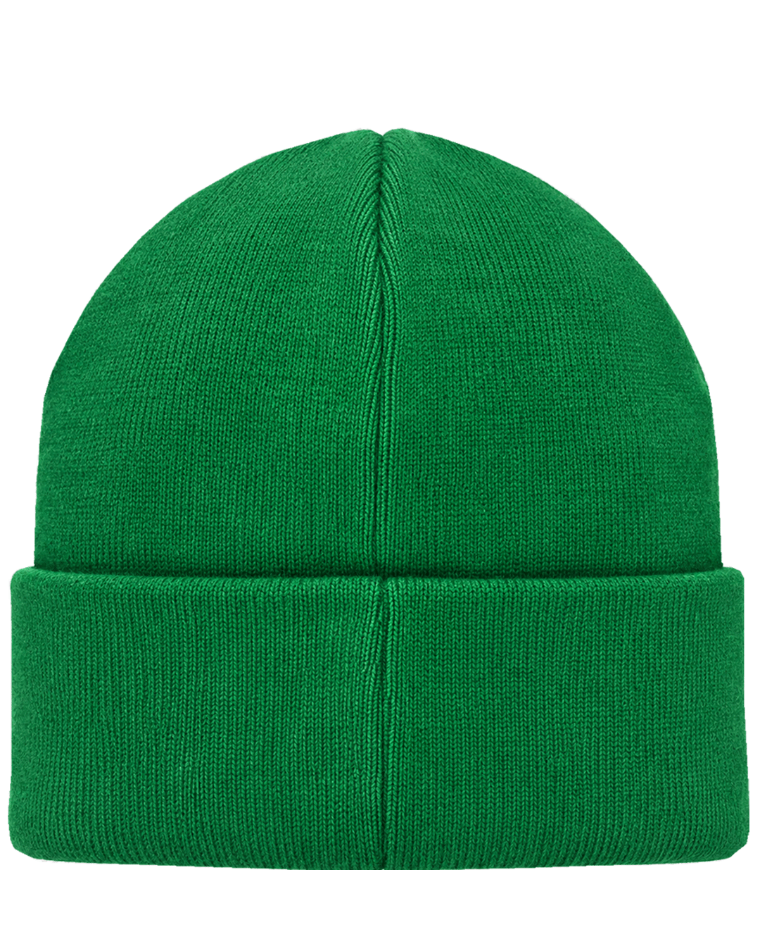 Strickmütze Zinnenwappen grün