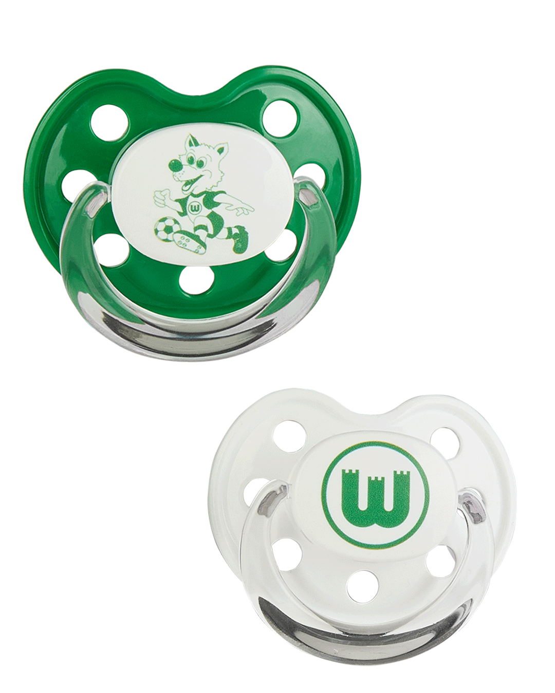 Schnuller 2er Set Wappen/Wölfi