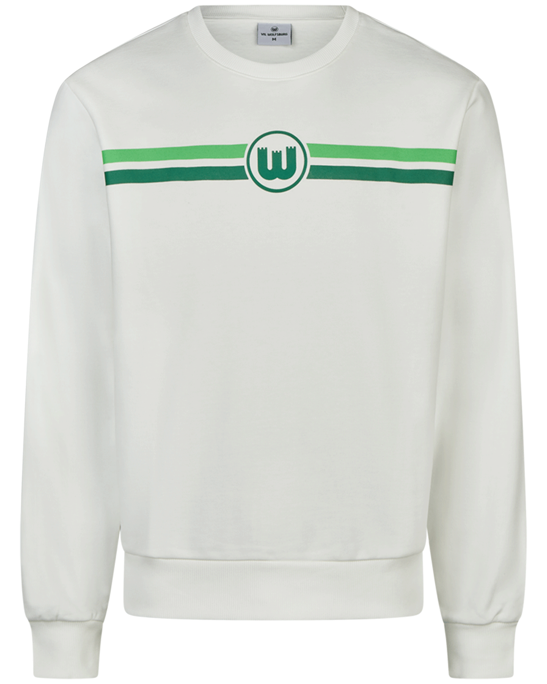 Sweater Crest stripe white