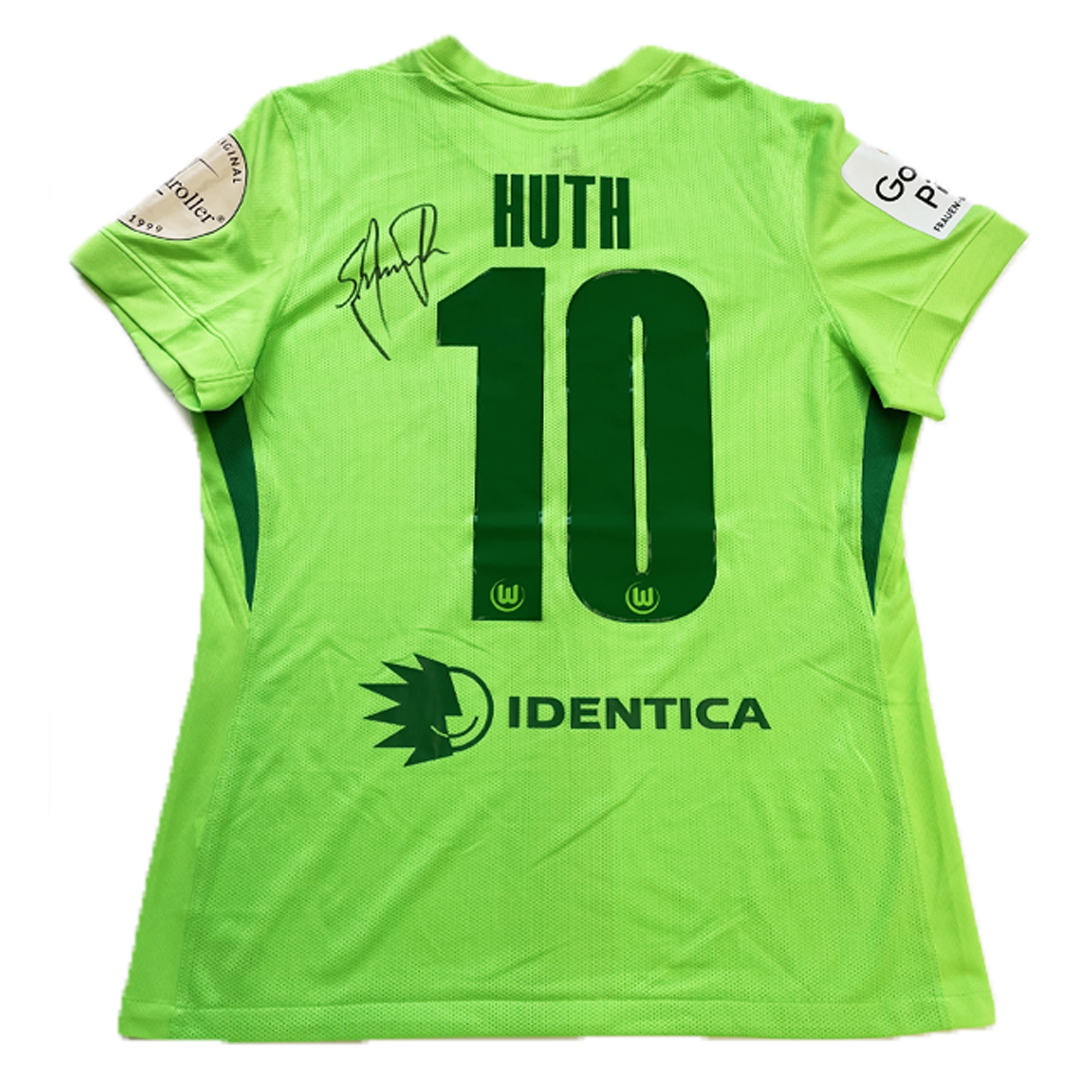 #10 Huth, sign. Golf Heimtrikot 2024/25, Heimspiel Werder Bremen