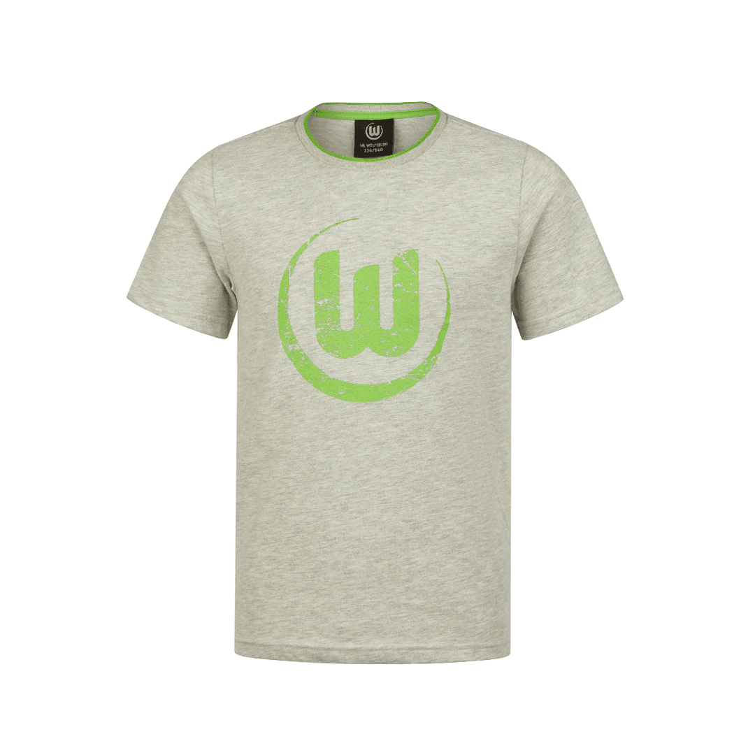 shirt logo print gray kids shirt logo print gray kids