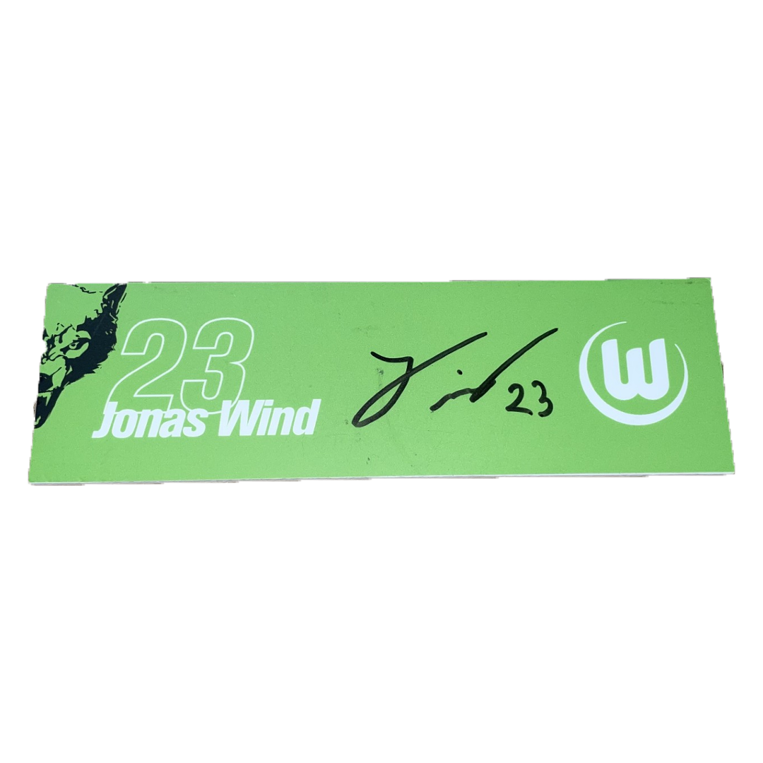 sign. Kabinen Namensschild, #23 - Wind