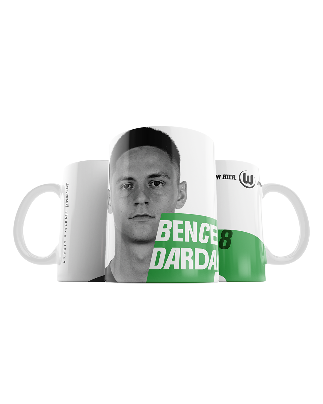 Spielertasse #8 - Bence Dardai