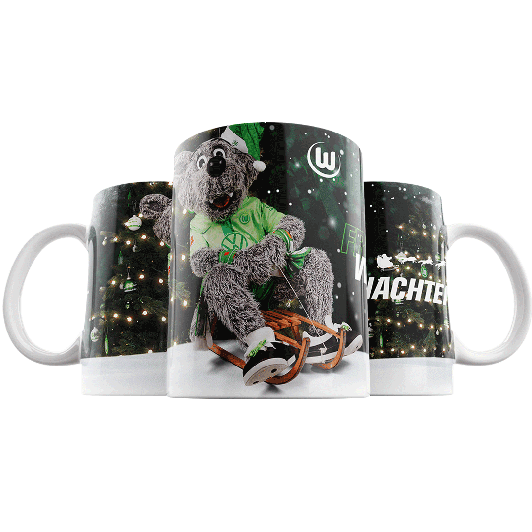 Tasse Wölfi Weihnachten