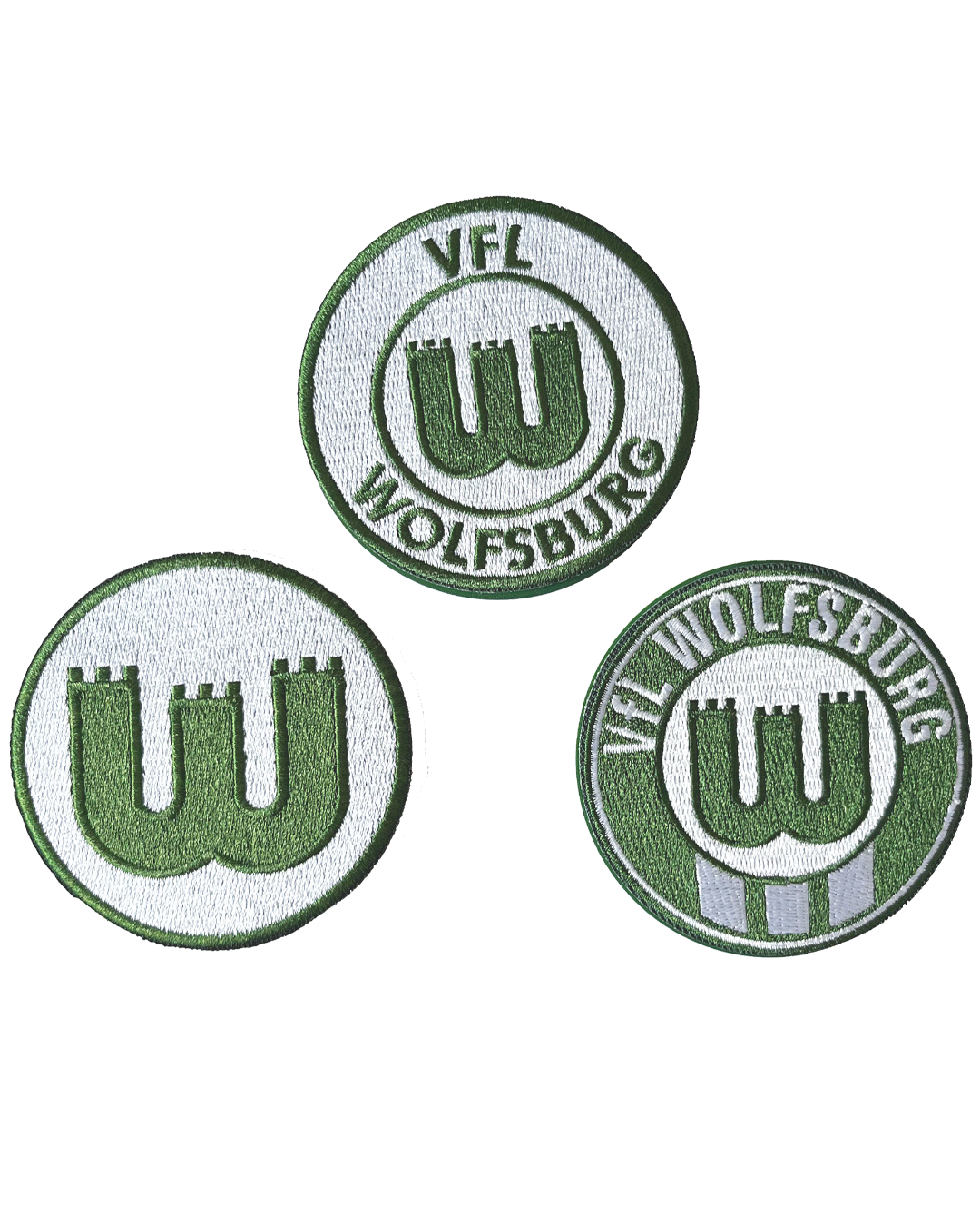 Aufnäher 3er-Set Zinnen