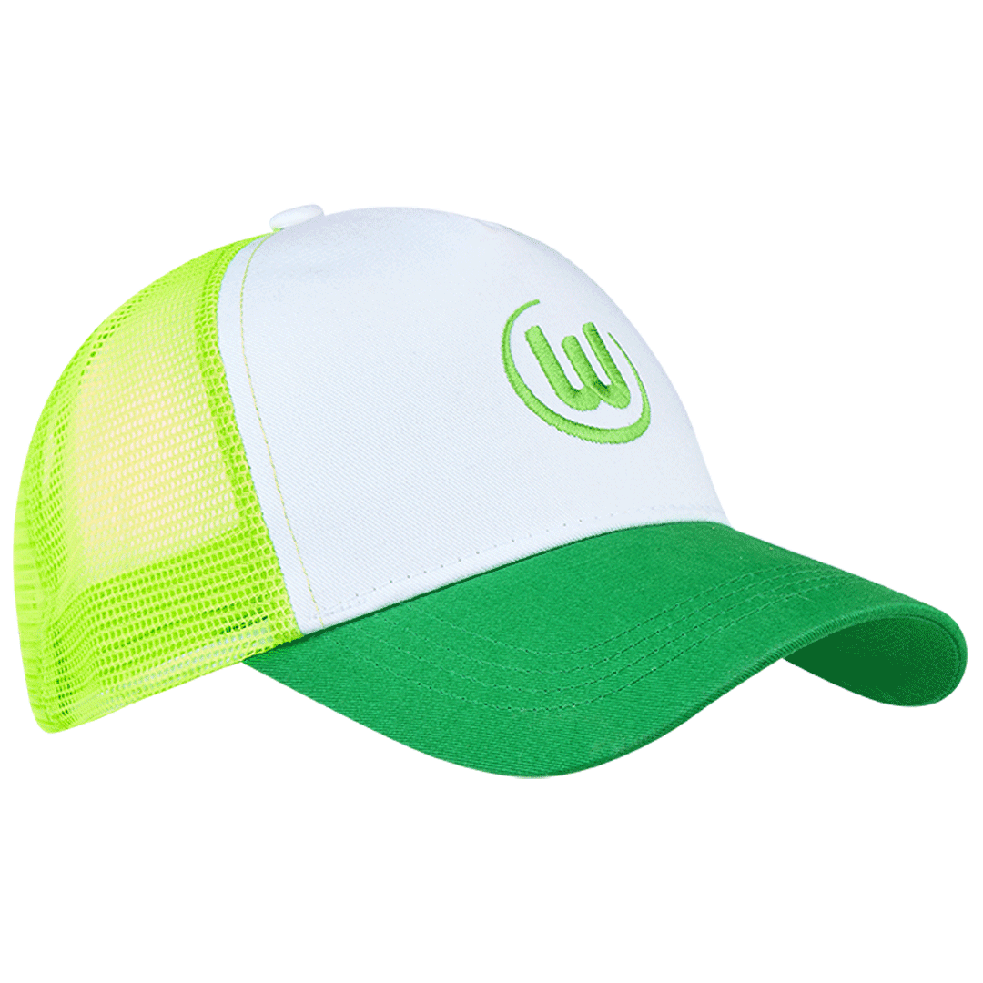 Trucker Cap grün-weiß