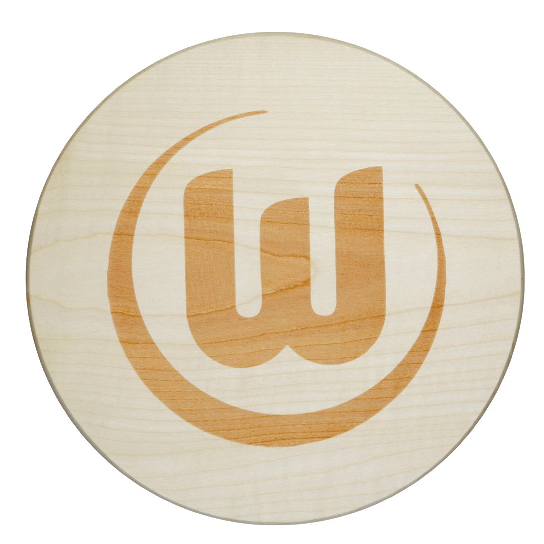 Wooden board logo