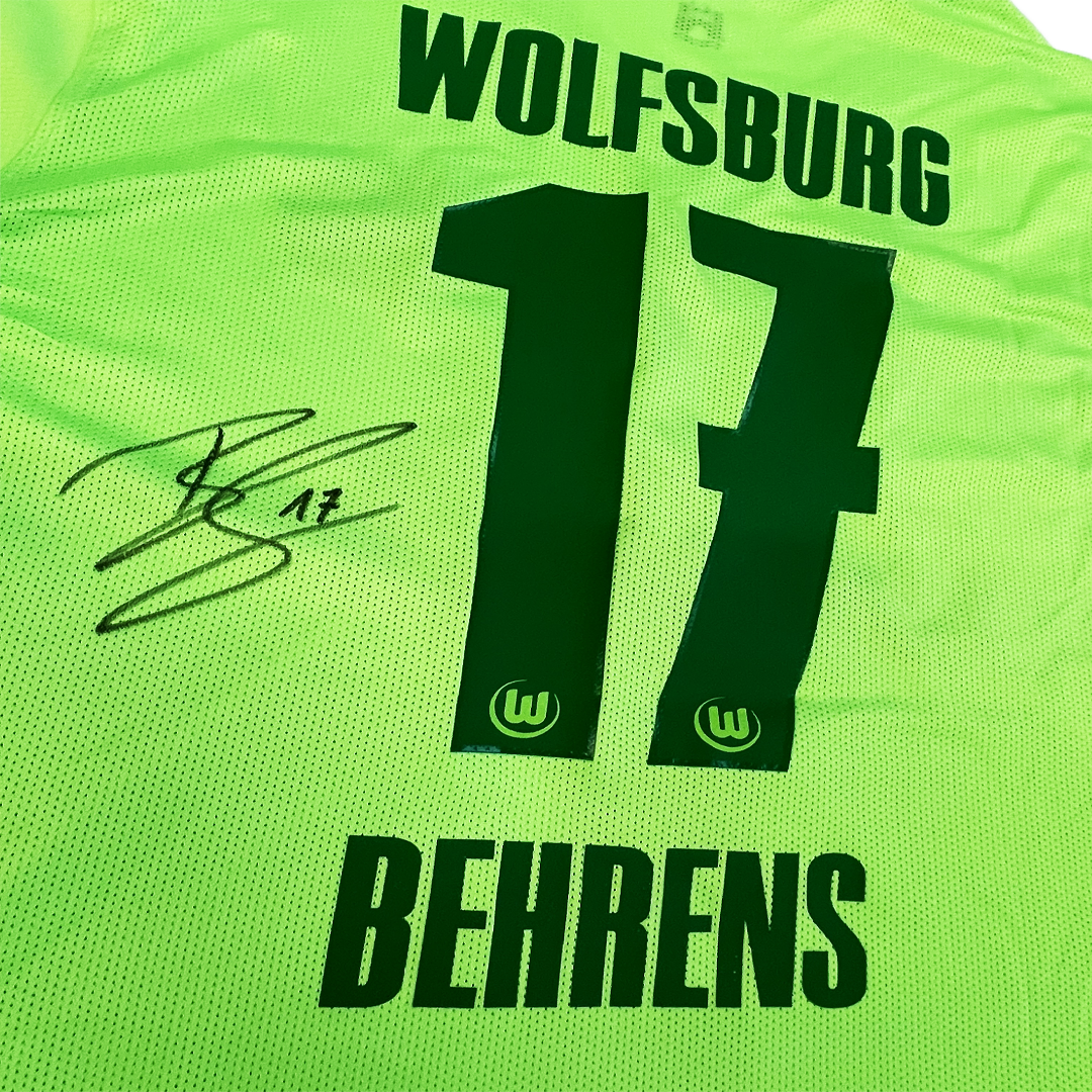 #17 - Behrens, sign. Golf - Heimtrikot Holstein Kiel