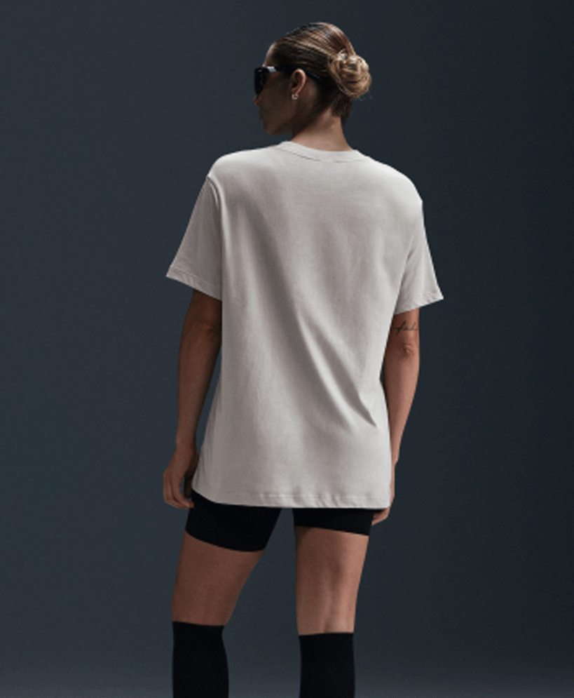 Nike t-shirt womens grey