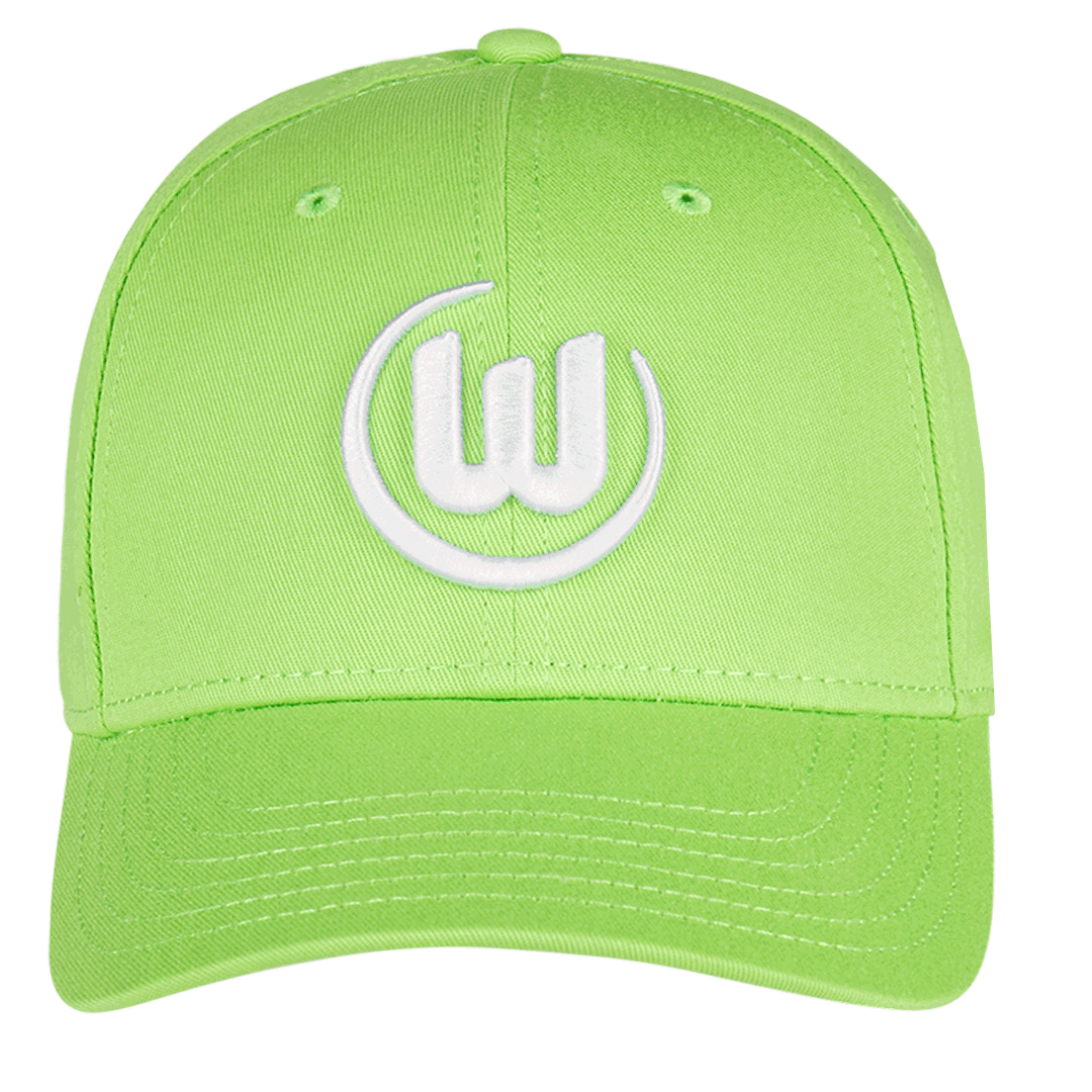 Cap VfL Wolfsburg Logo grün