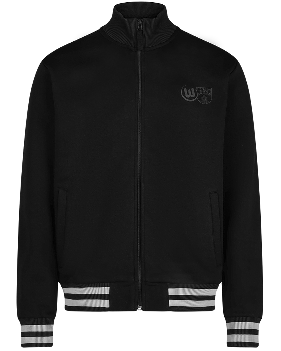 Kultjacke VfL Logo + Stadtwappen schwarz