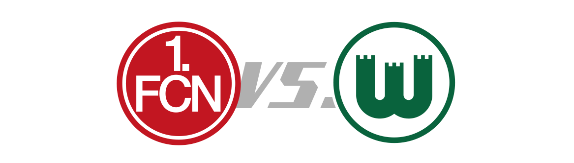 1. FC Nürnberg vs. VfL Wolfsburg