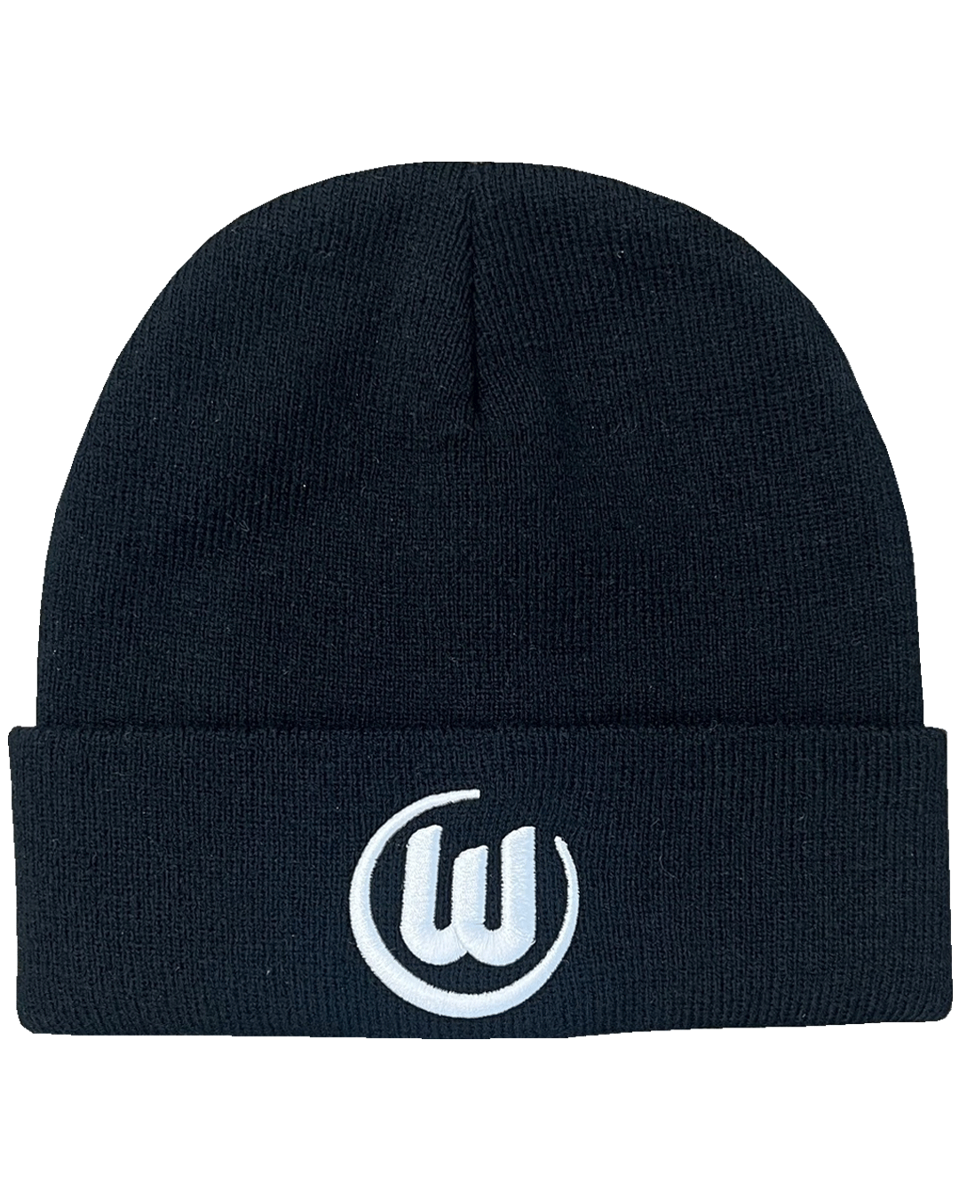 Knitted beanie Logo black