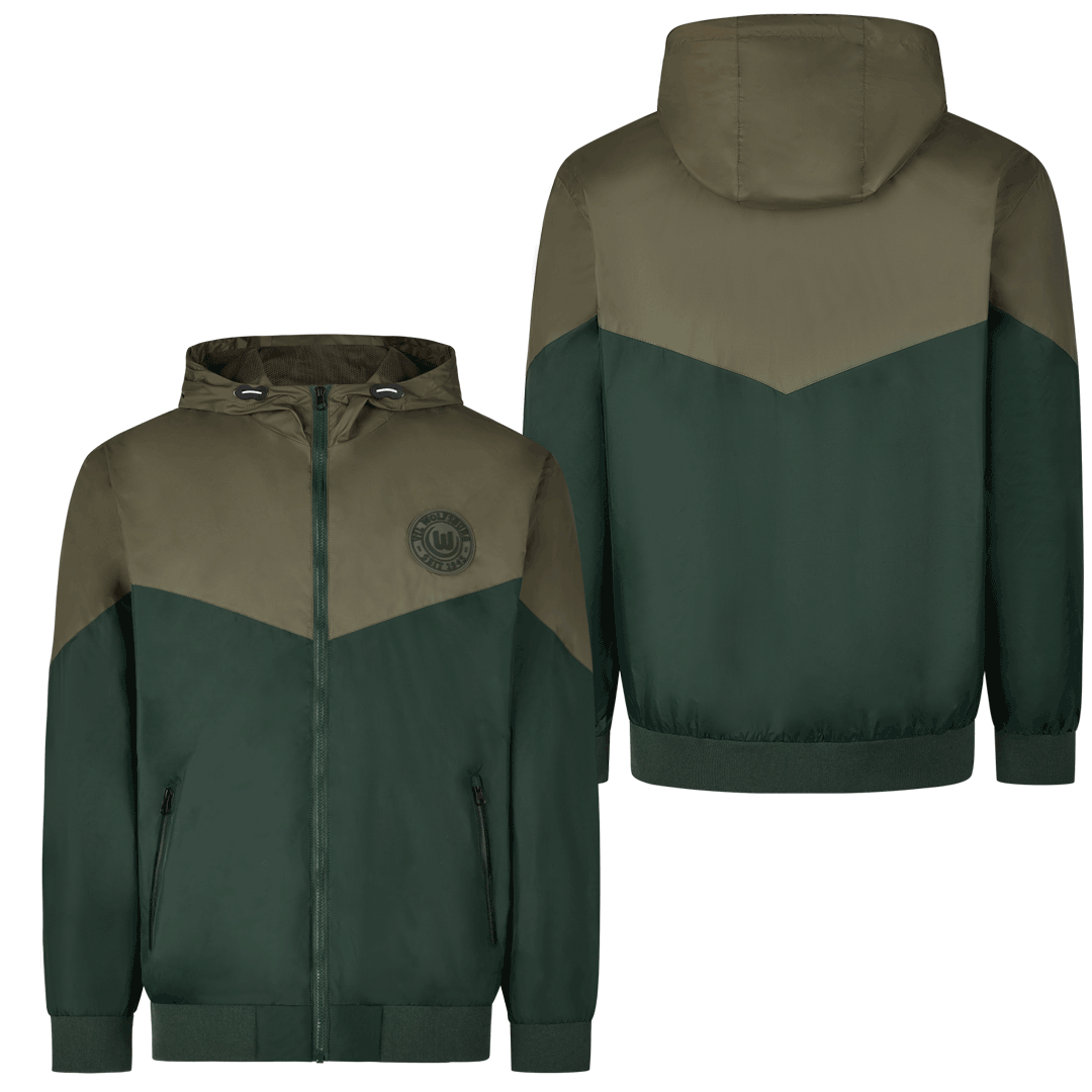 Windbreaker Badge grün