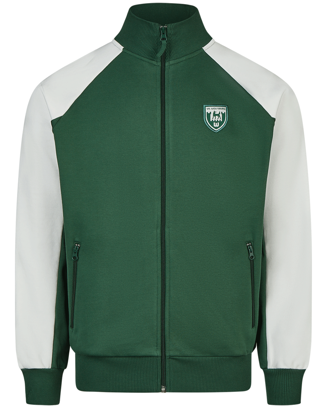 Retro crest zip jacket