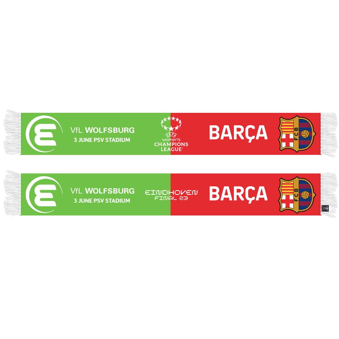 Matchday scarf VfL Wolfsburg - FC Barcelona
