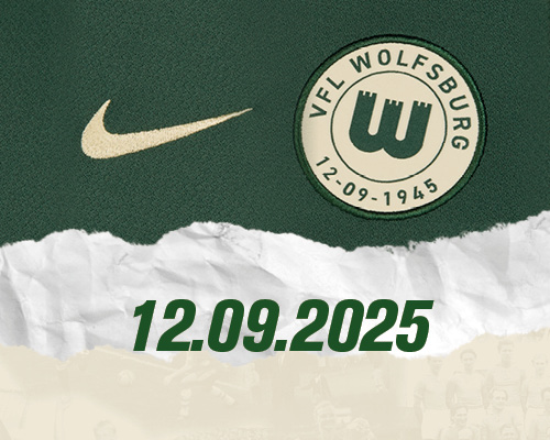 Das Jubiläumstrikot gibt es ab 12.09.25 hier im Wölfeshop.