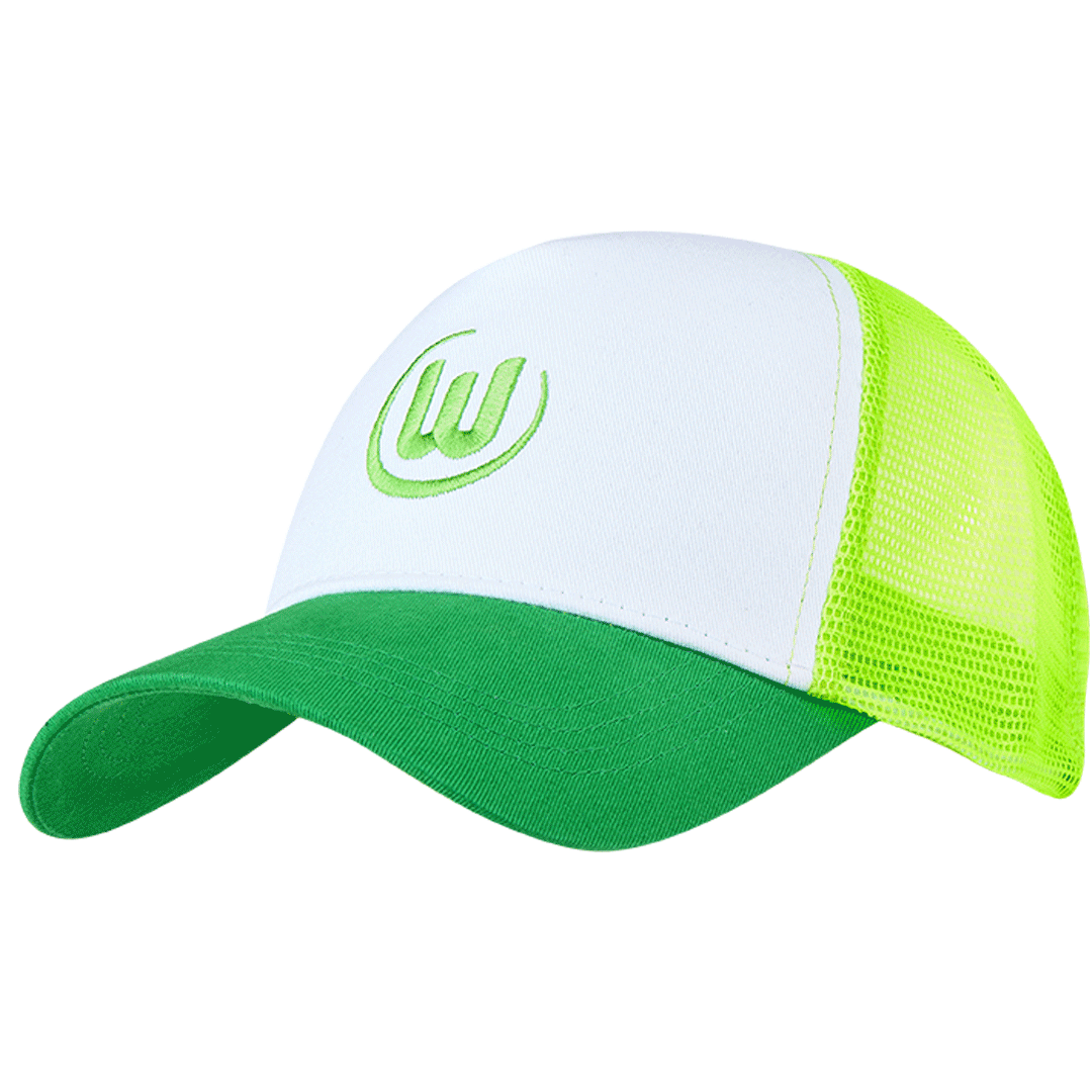 Trucker Cap grün-weiß