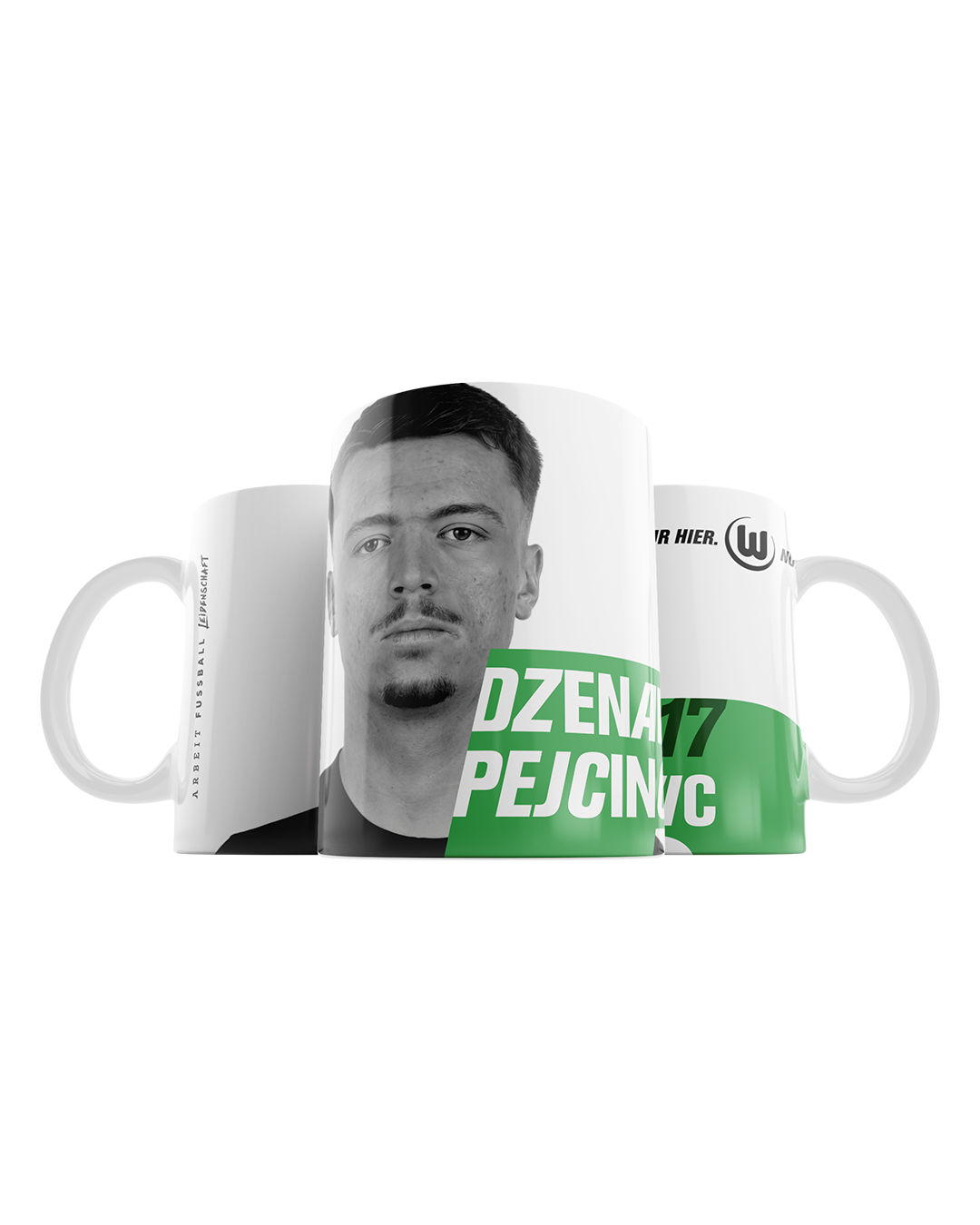 Spielertasse #17 - Dzenan Pejcinovic