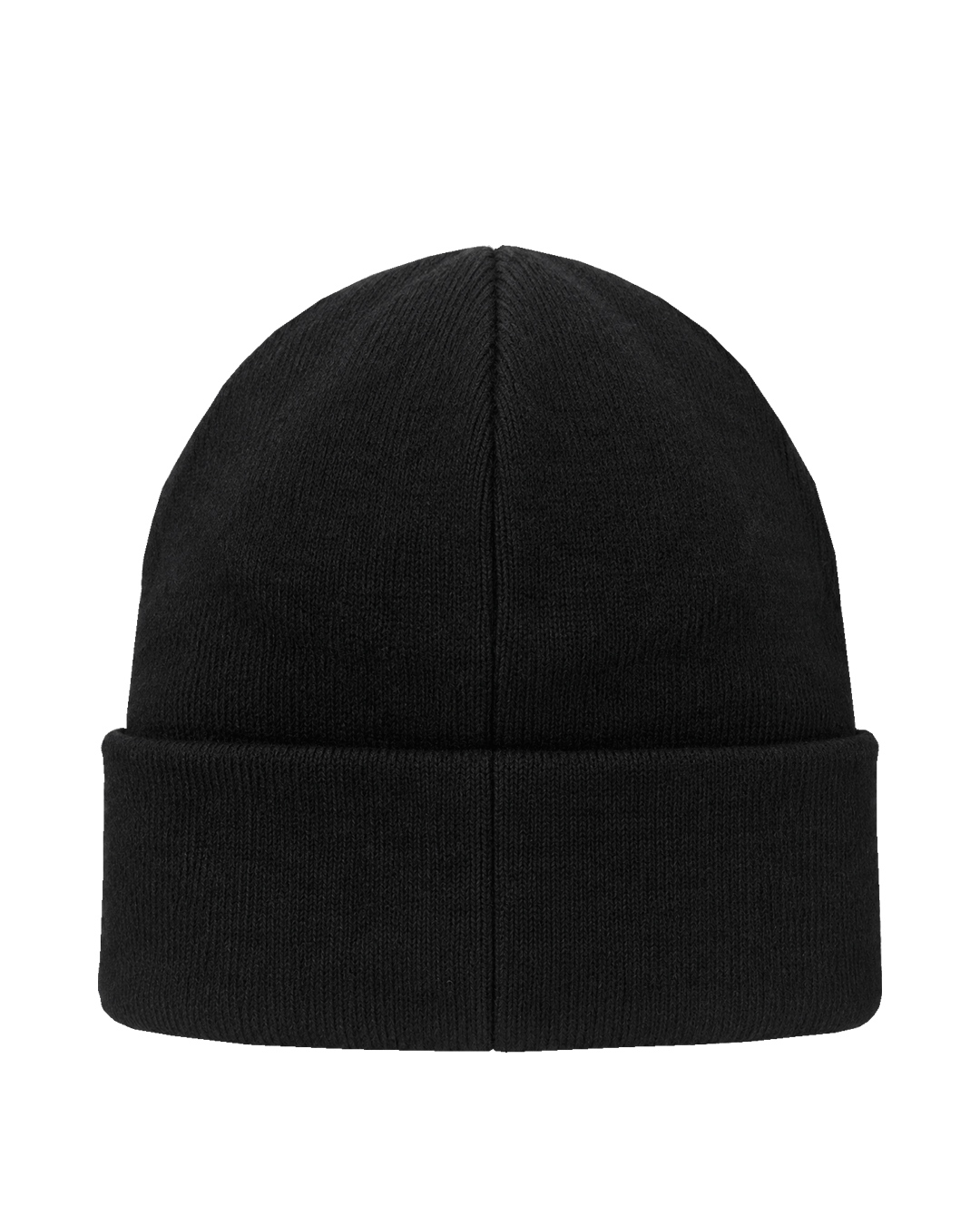 Strickmütze Zinnenwappen schwarz Kids