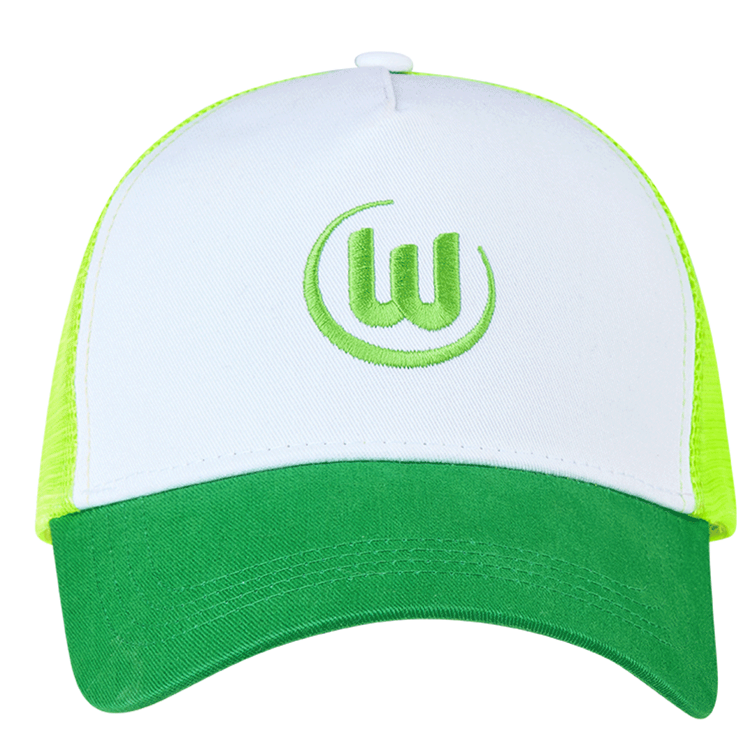 Trucker Cap grün-weiß