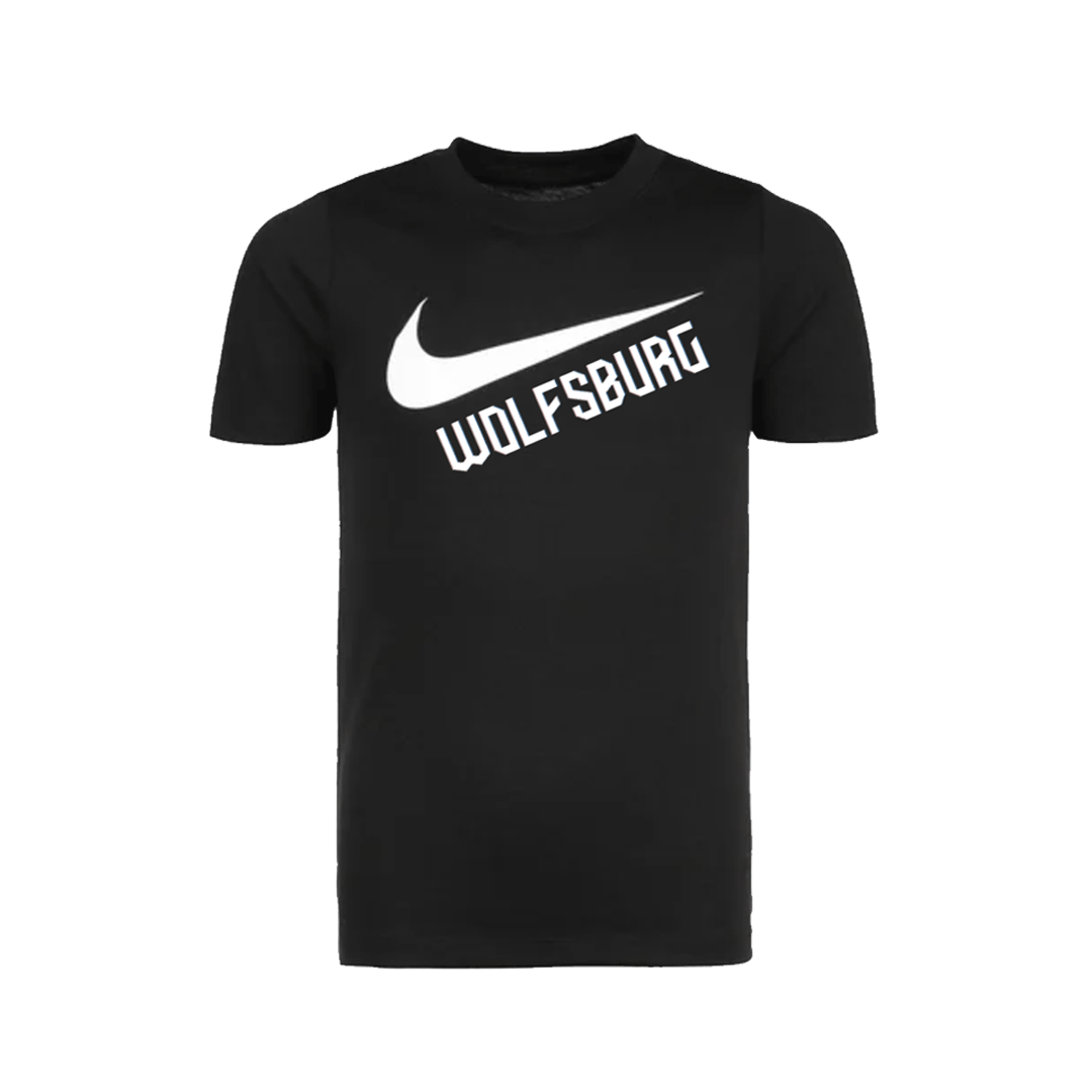 T-Shirt Nike Wolfsburg Kids schwarz 23/24