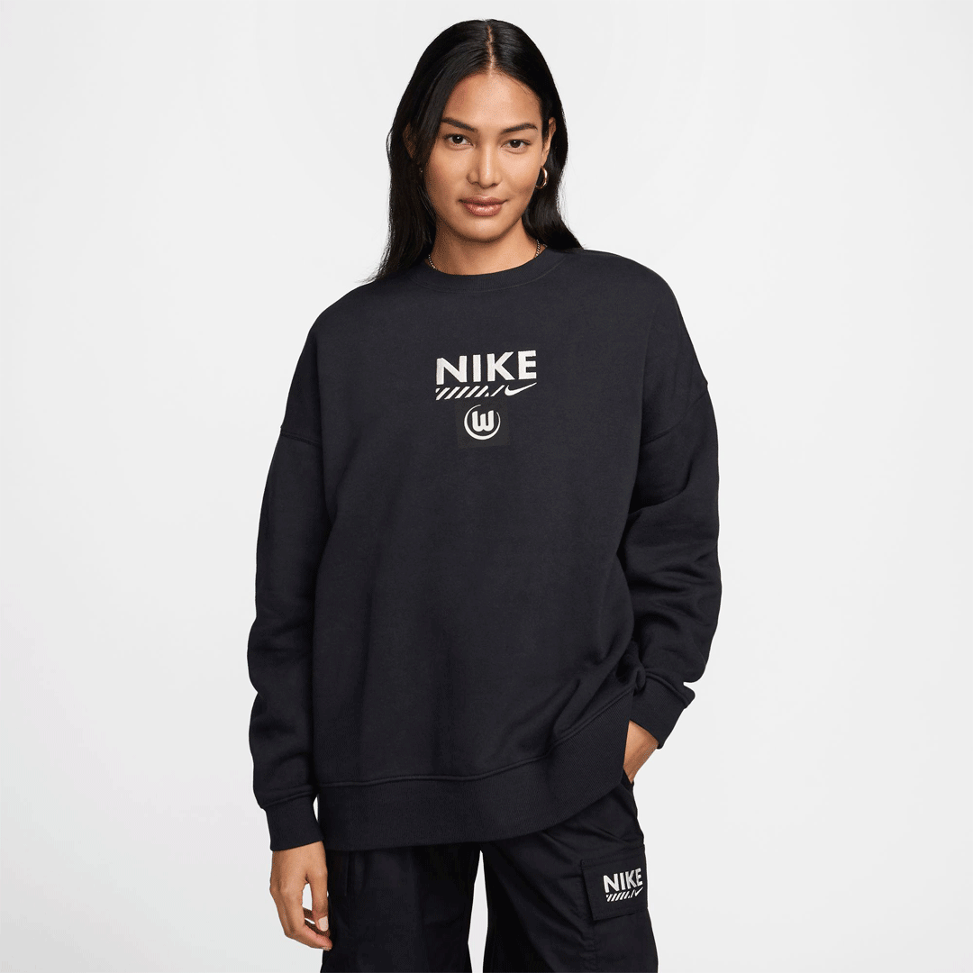 Crew Sweatshirt Damen Nike Pulli Frauen Nike Sportswear Essentials