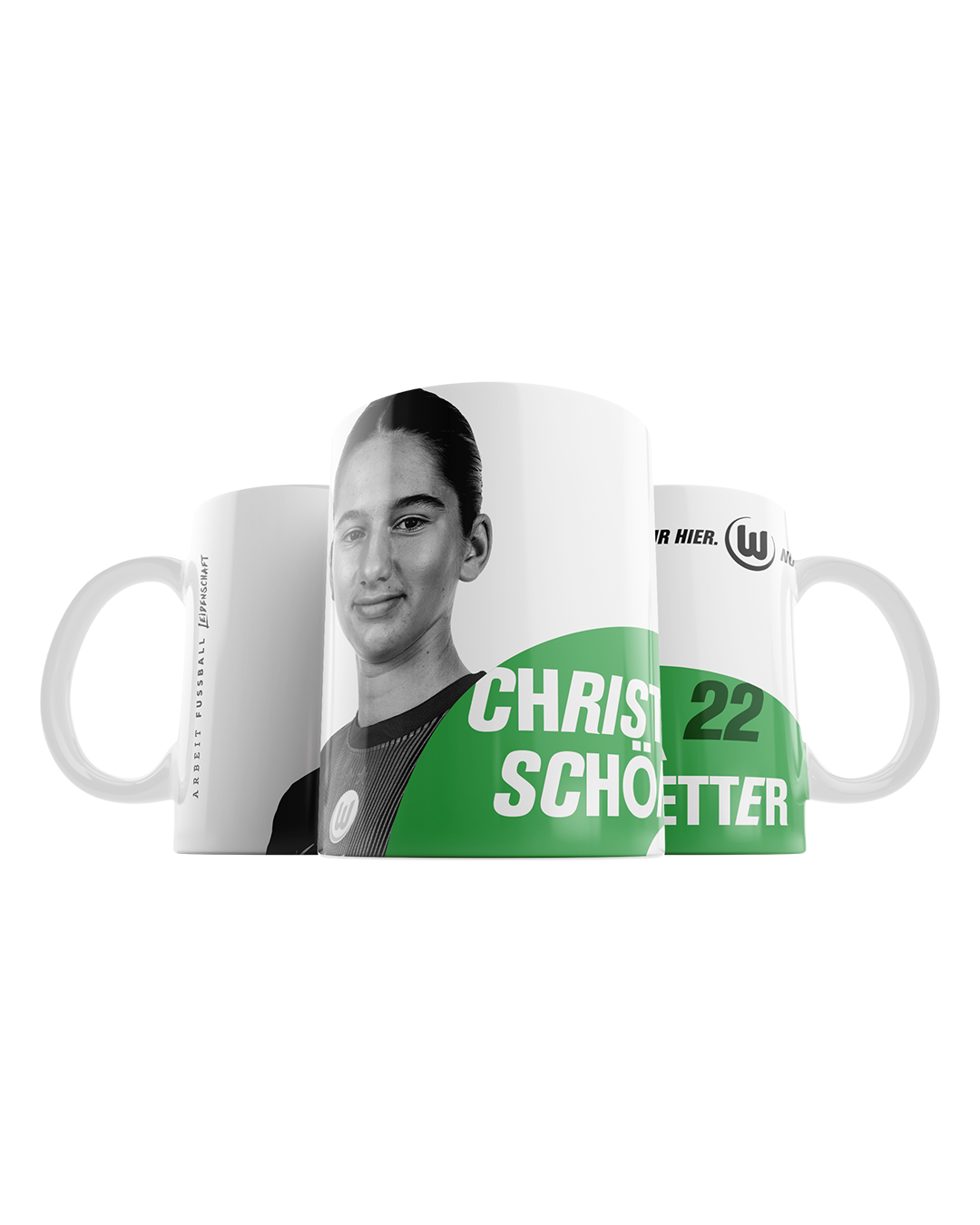 Spielerinnentasse #22 - Christina Schönwetter