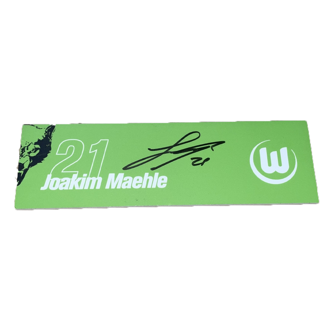 sign. Kabinen Namensschild, #21 - Maehle