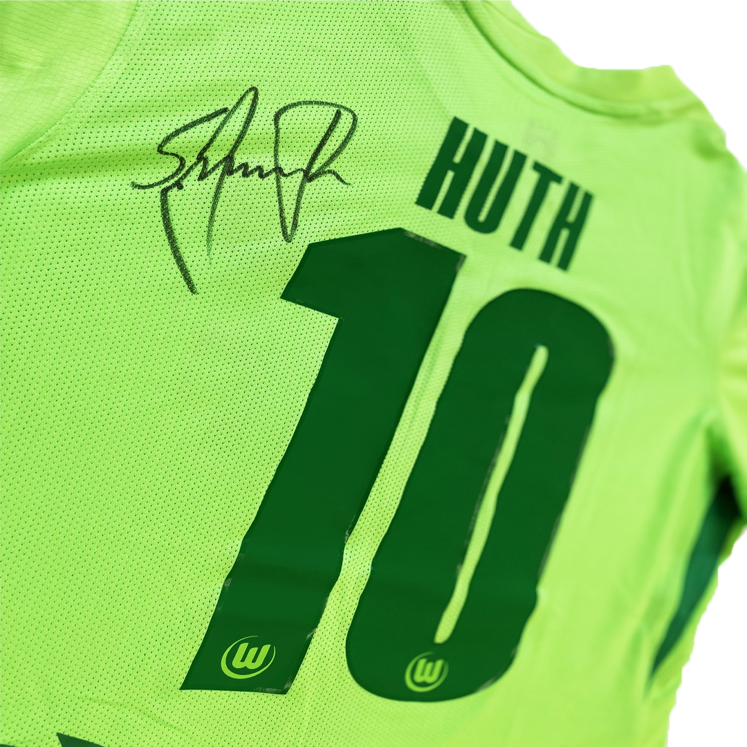 #10 Huth, sign. Golf Heimtrikot 2024/25, Heimspiel Werder Bremen