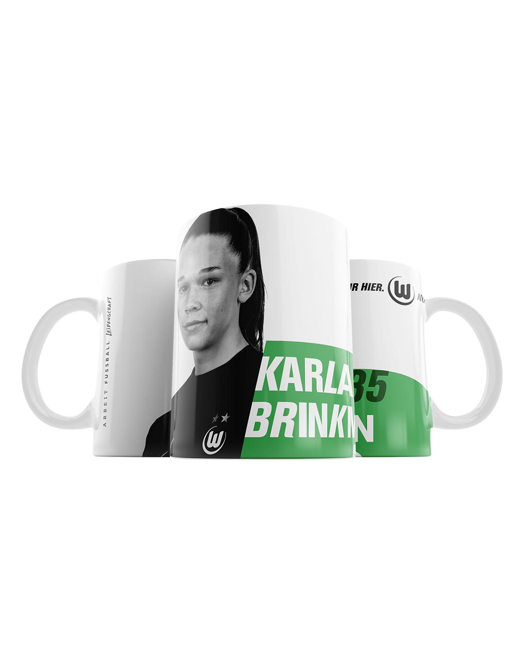 Spielerinnentasse #35 - Karla Brinkmann