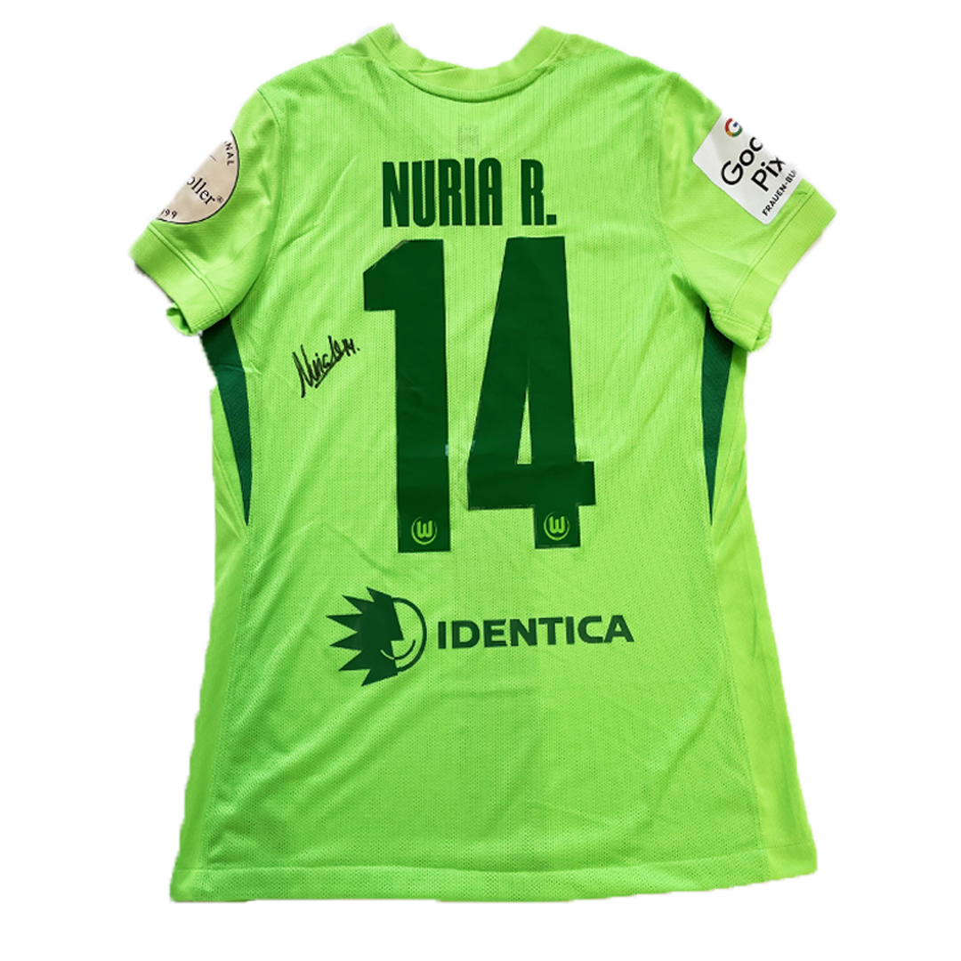 #14 Nuria R., sign. Golf Heimtrikot 2024/25, Heimspiel Werder Bremen