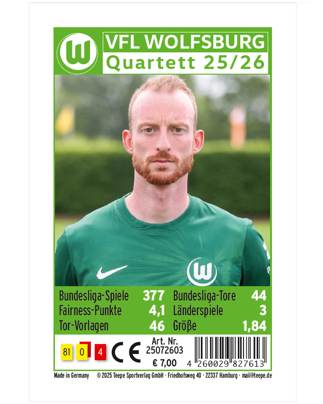 Quartett VfL Wolfsburg 2025/26