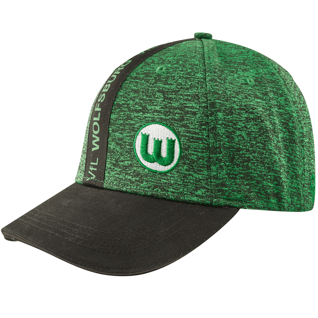 Cap retro green-black