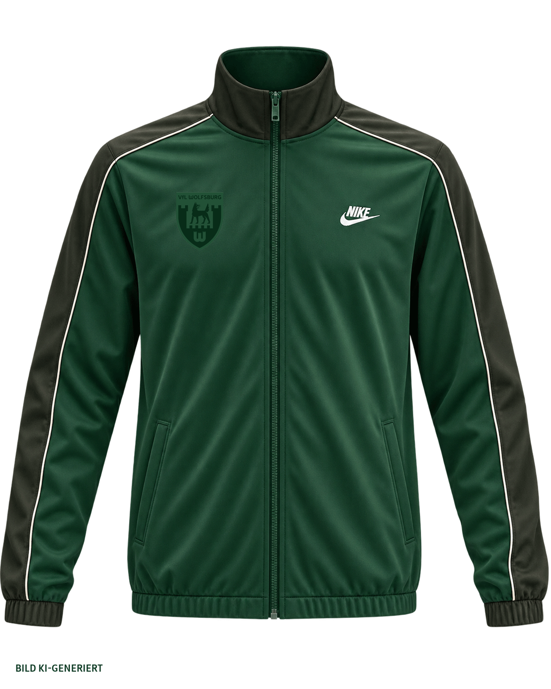 NIKE Trainingsjacke dunkelgrün