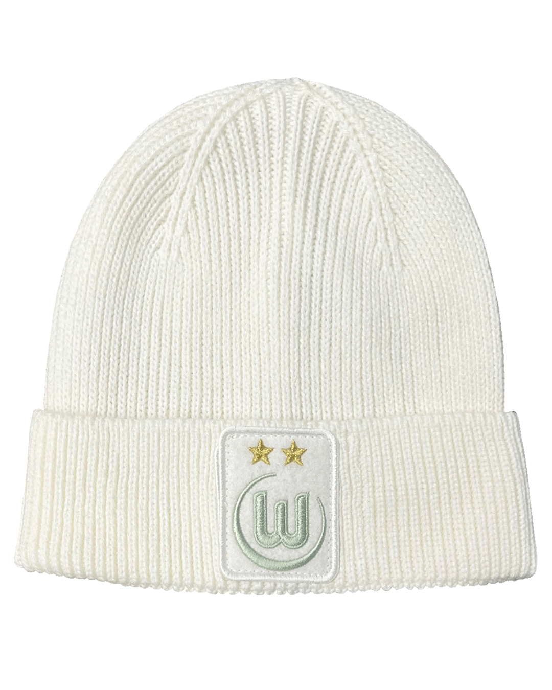 Beanie Frauenfußball weiß