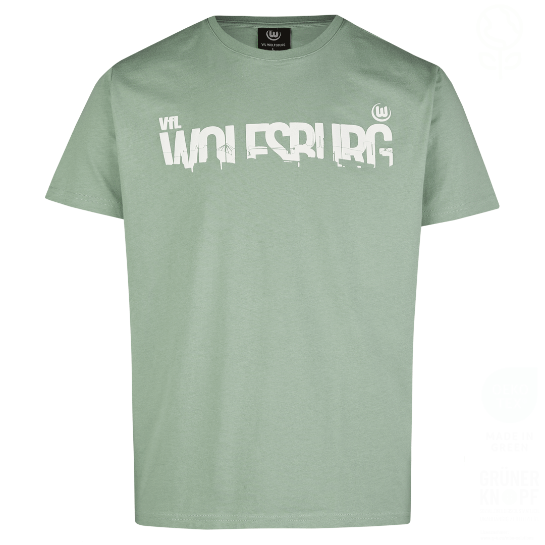 T-Shirt VfL Wolfsburg mit Skyline