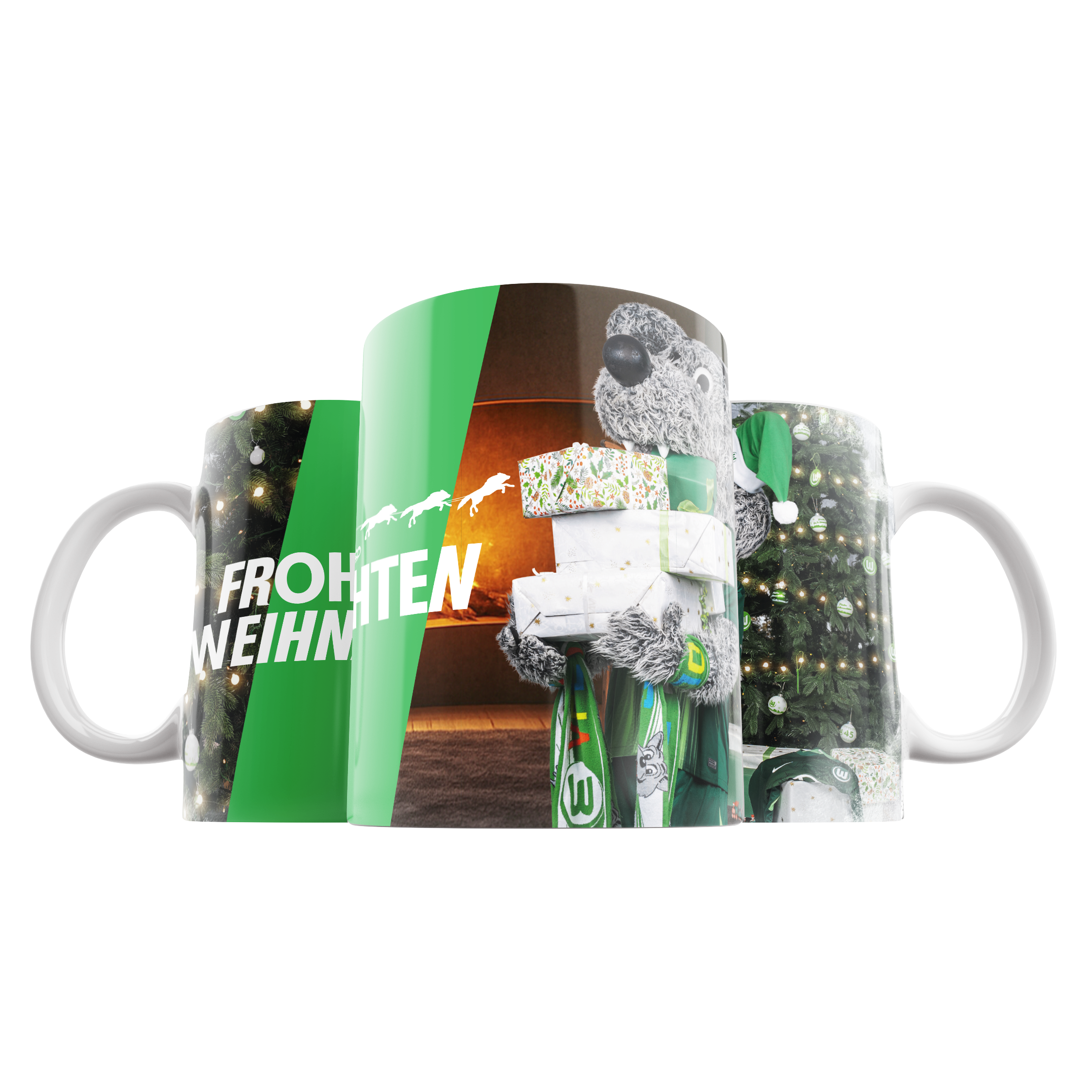 Woelfi christmas mug