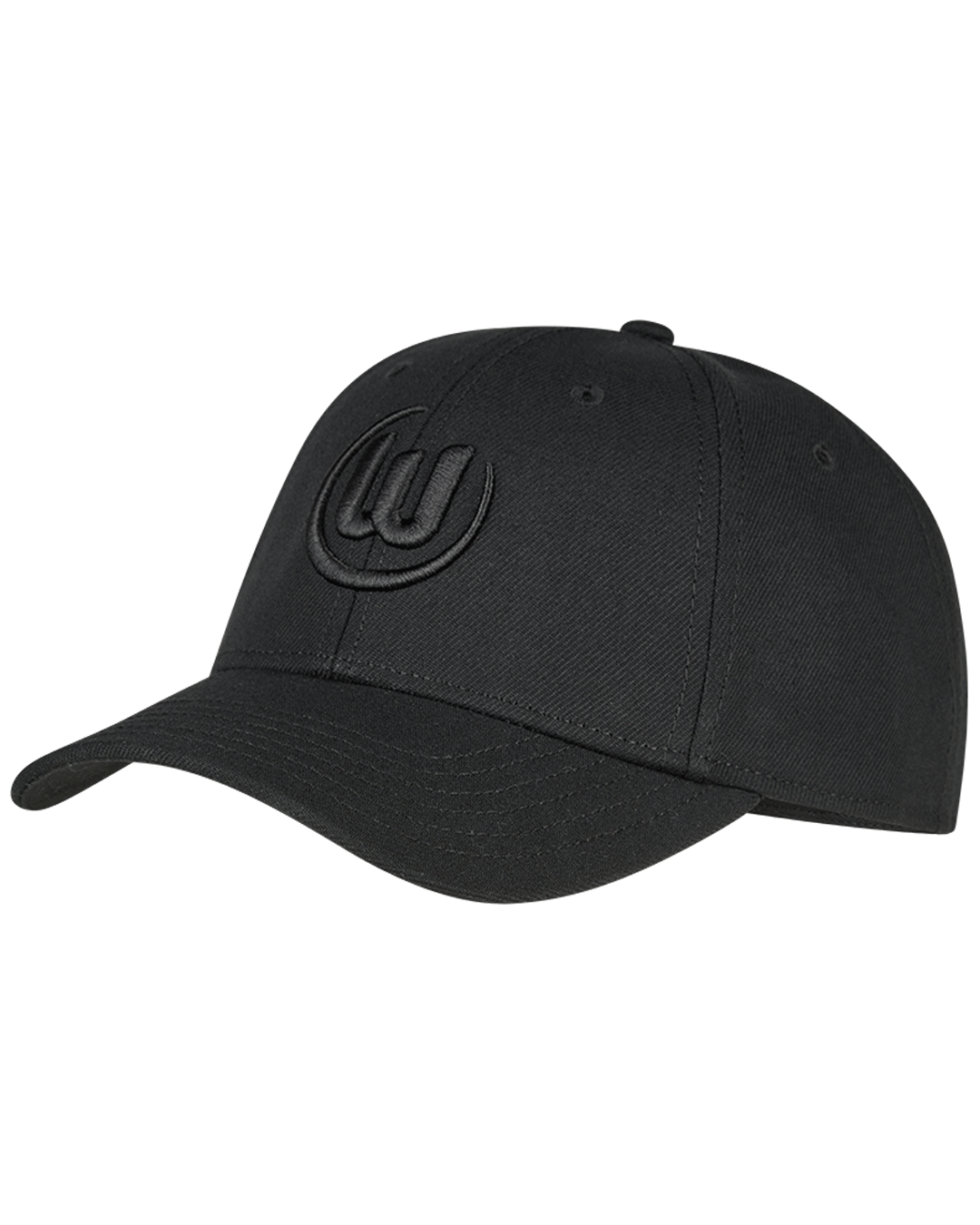 Cap Logo Ton-in-Ton schwarz
