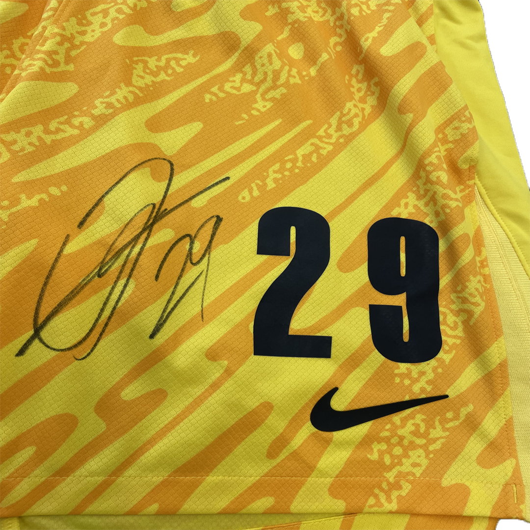 #29 - Müller, sign. Tortwarthose 2024/25, Pokal Leipzig
