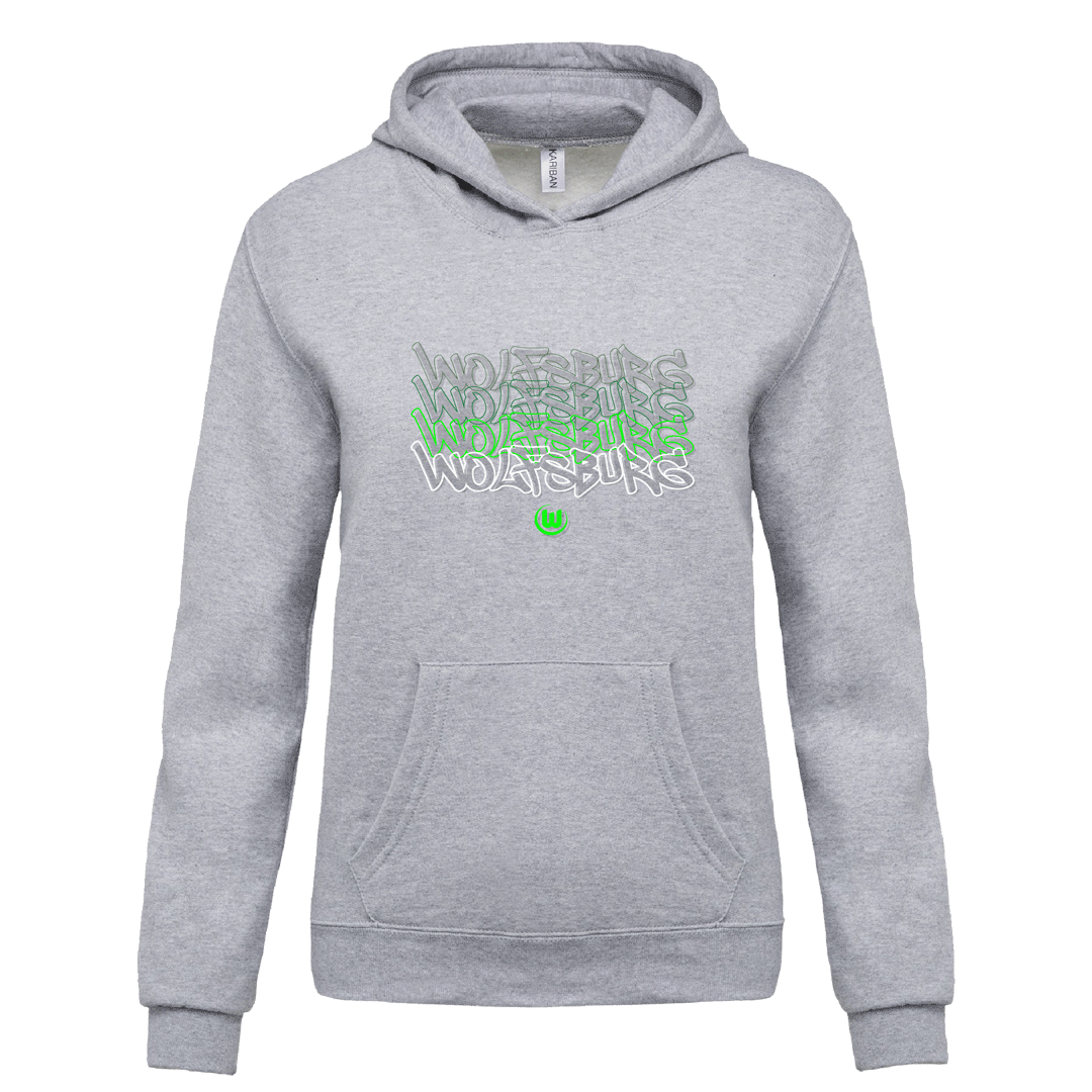 Hoodie Wolfsburg grau Kids 