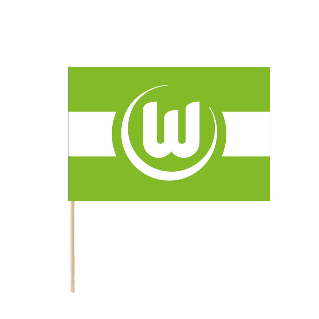 Kid's flag green-white Kid's flag green-white