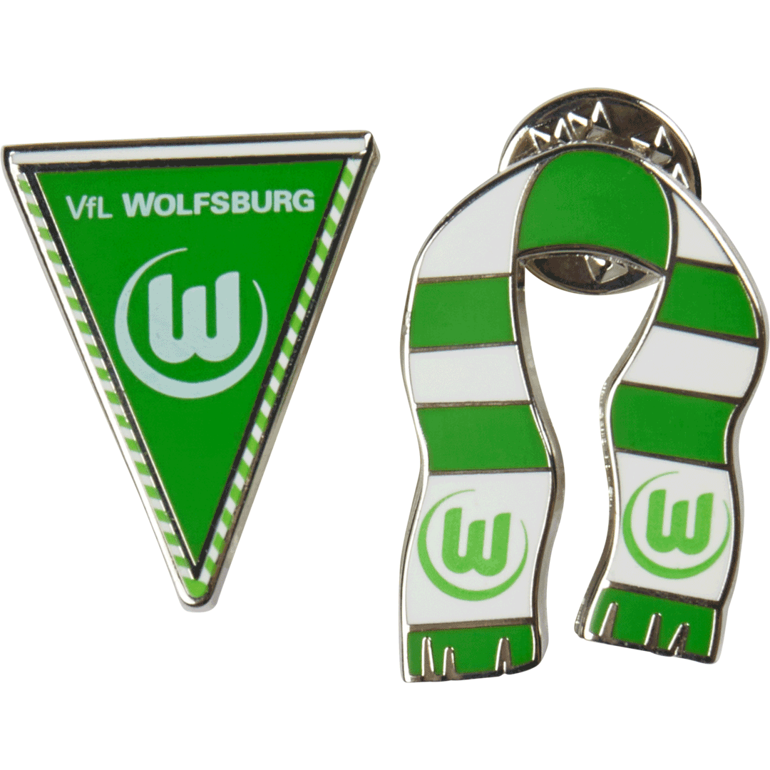 Pin set pennant & scarf Pin set pennant & scarf