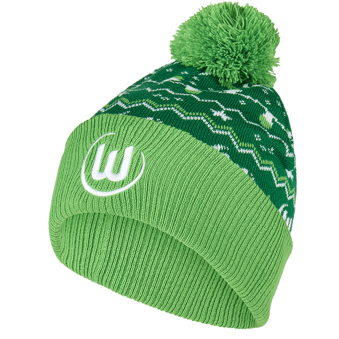 Christmas logo knitted hat
