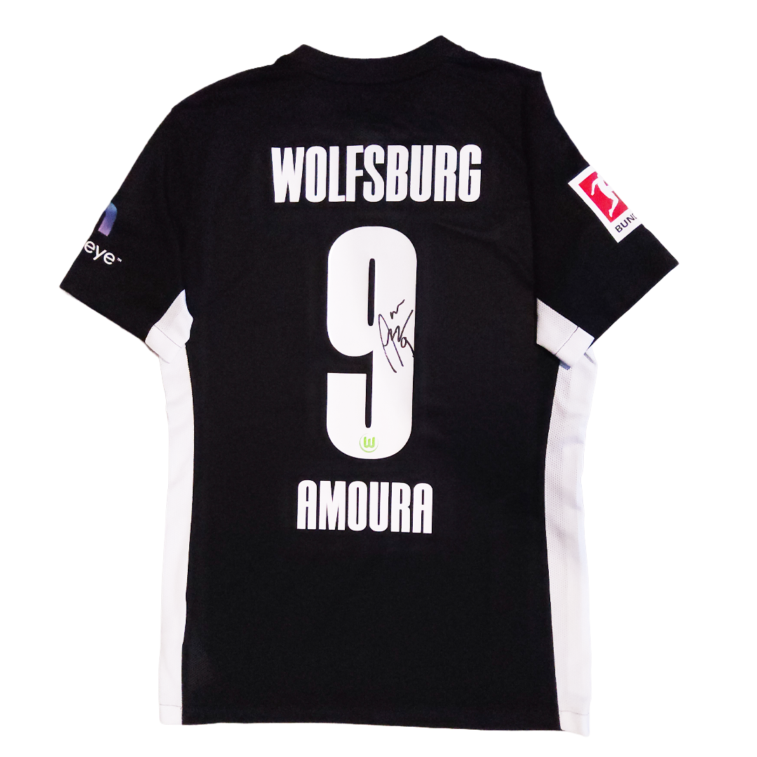 #9 - Amoura, sign. Vielfalt Heimtrikot 2025/26, SV Werder Bremen