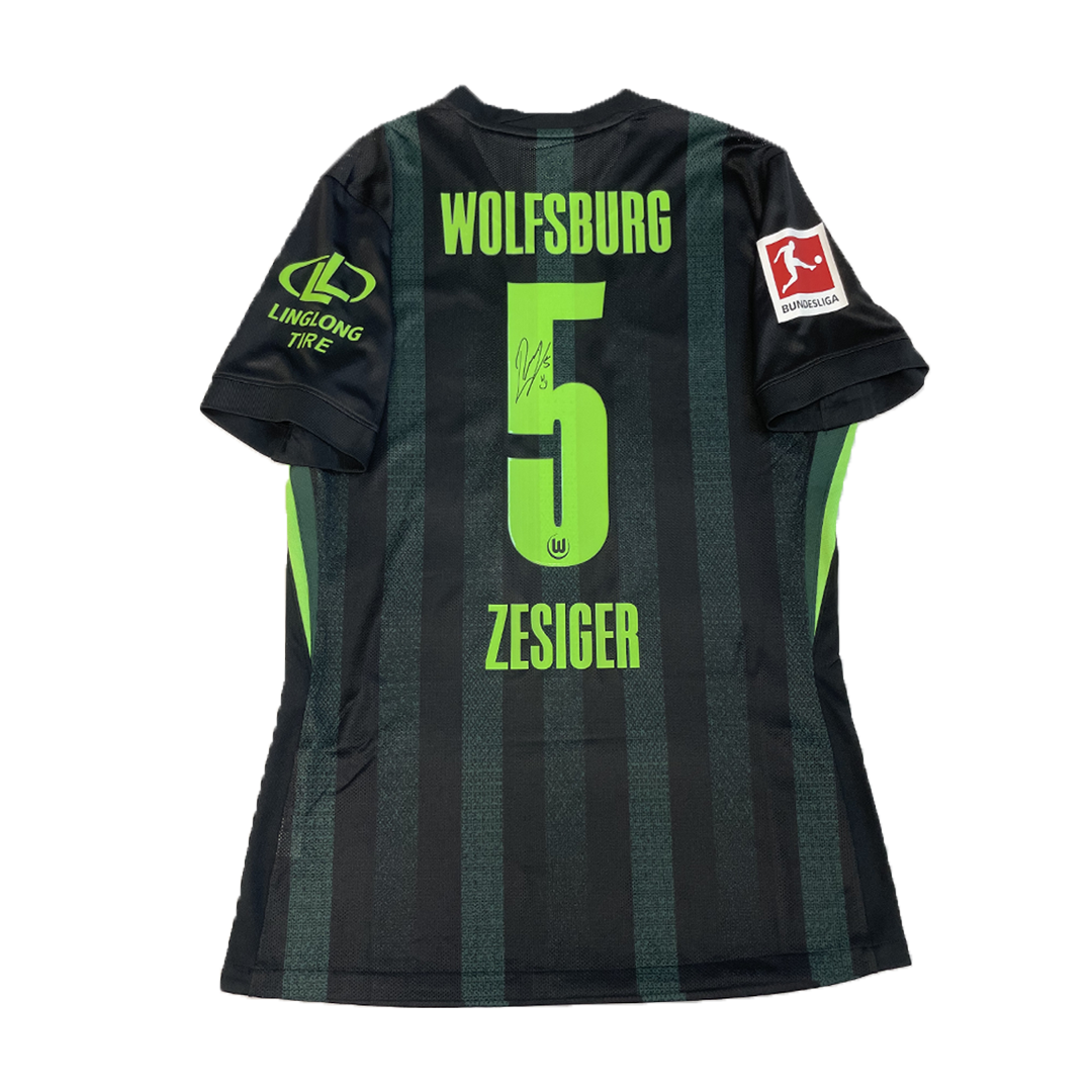 #5 - Zesiger, Auswärtstrikot 2024/25, Ausw. Heidenheim